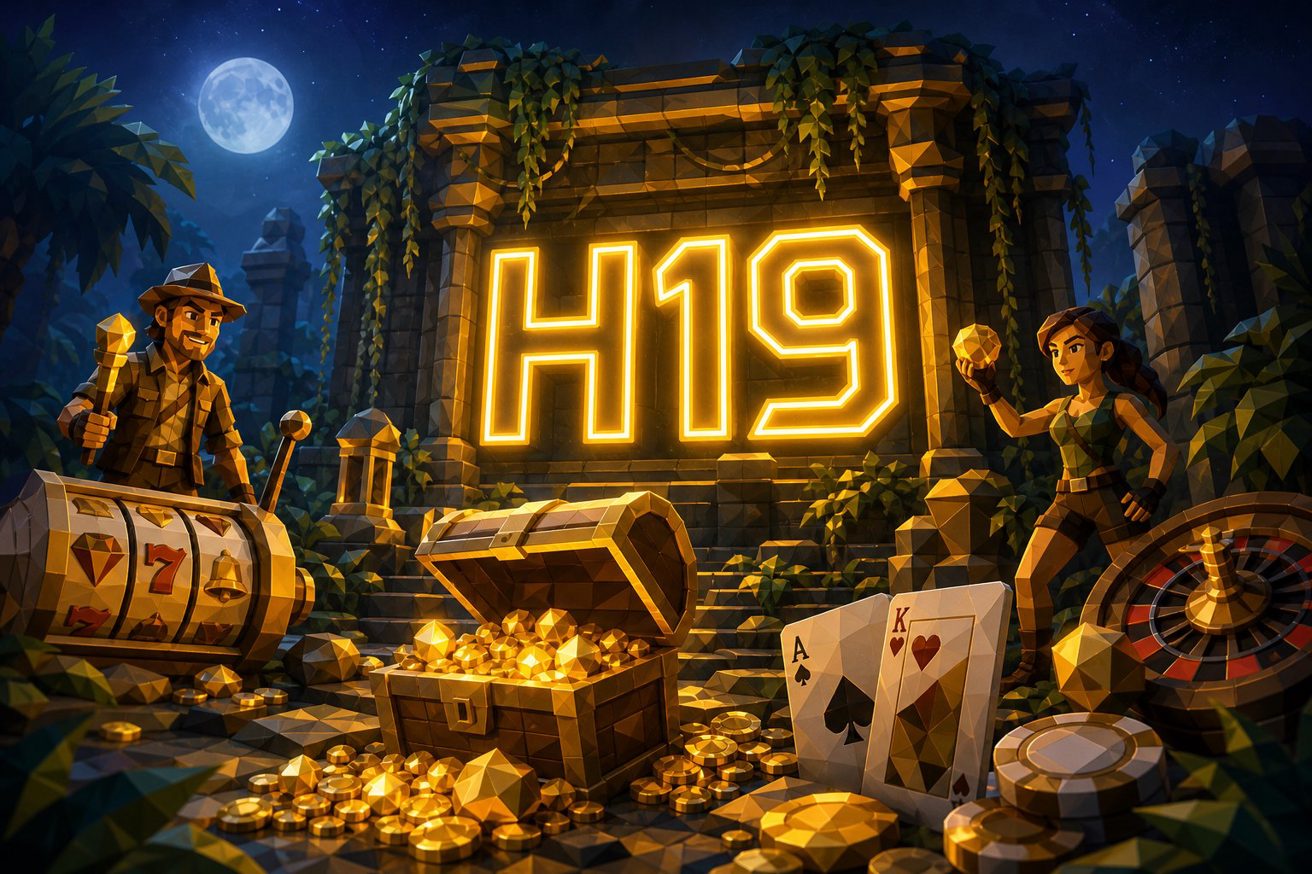 Kotak hadiah harian dan bonus pendaftaran di H19